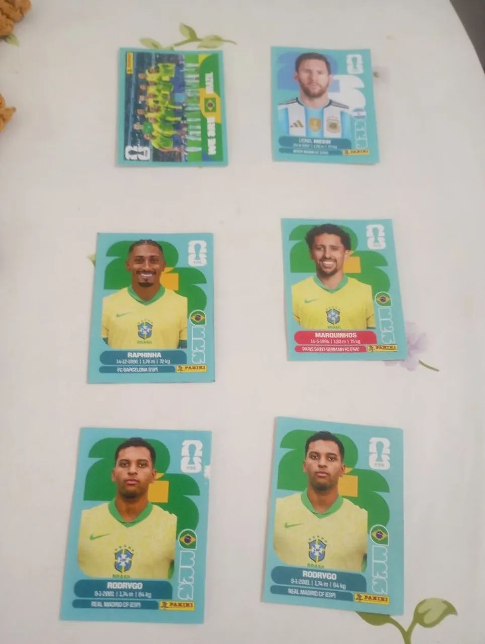 Figurinhas da copa 