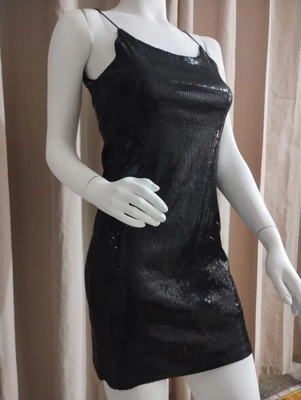Vestido Brilhante Paetê - Foto 2