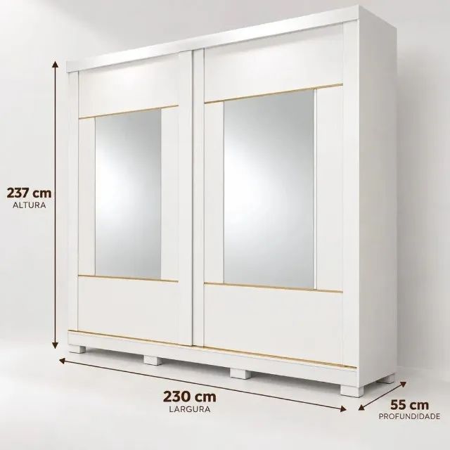 Guarda Roupa MDF Olívia - Foto 2