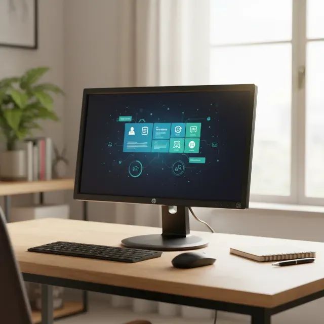 Monitor Hp Office 19 - Foto 3
