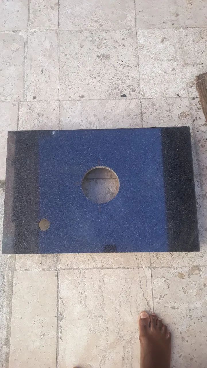Bancada de granito banheiro