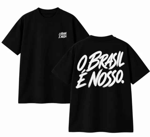 CAMISETA ?O BRASIL É NOSSO? Nikolas Ferreira - Foto 2