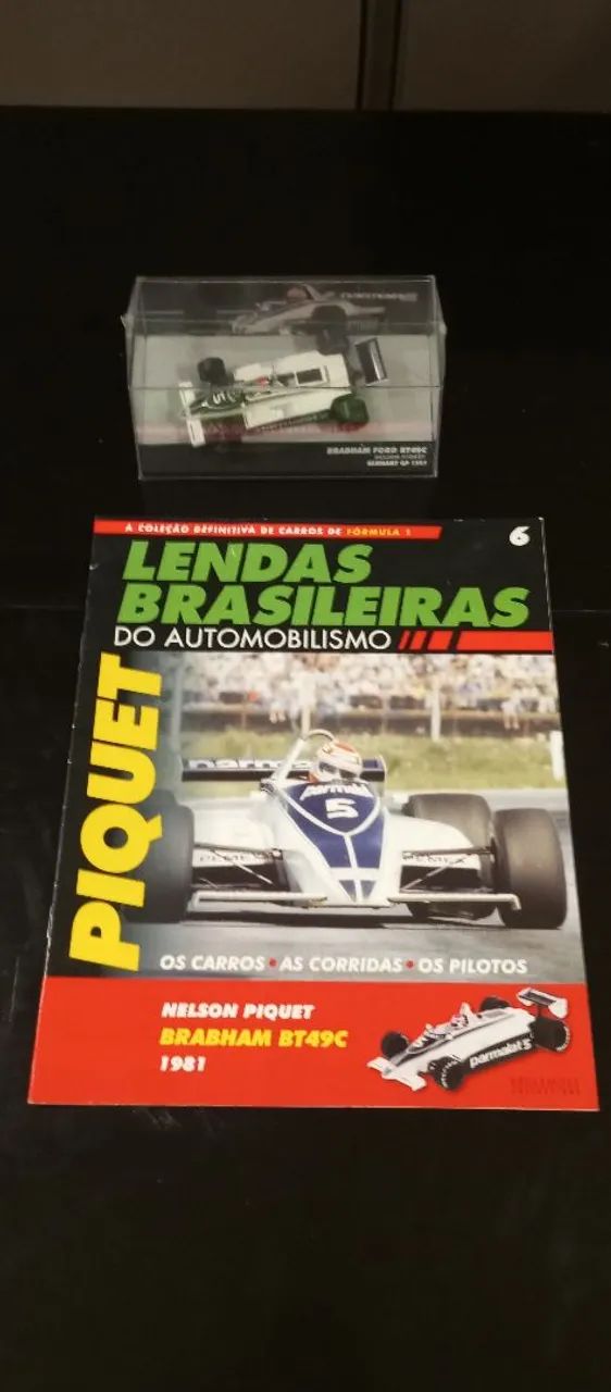 Miniatura Brabham Ford BT49C Nelson Piquet 1981 - Foto 4