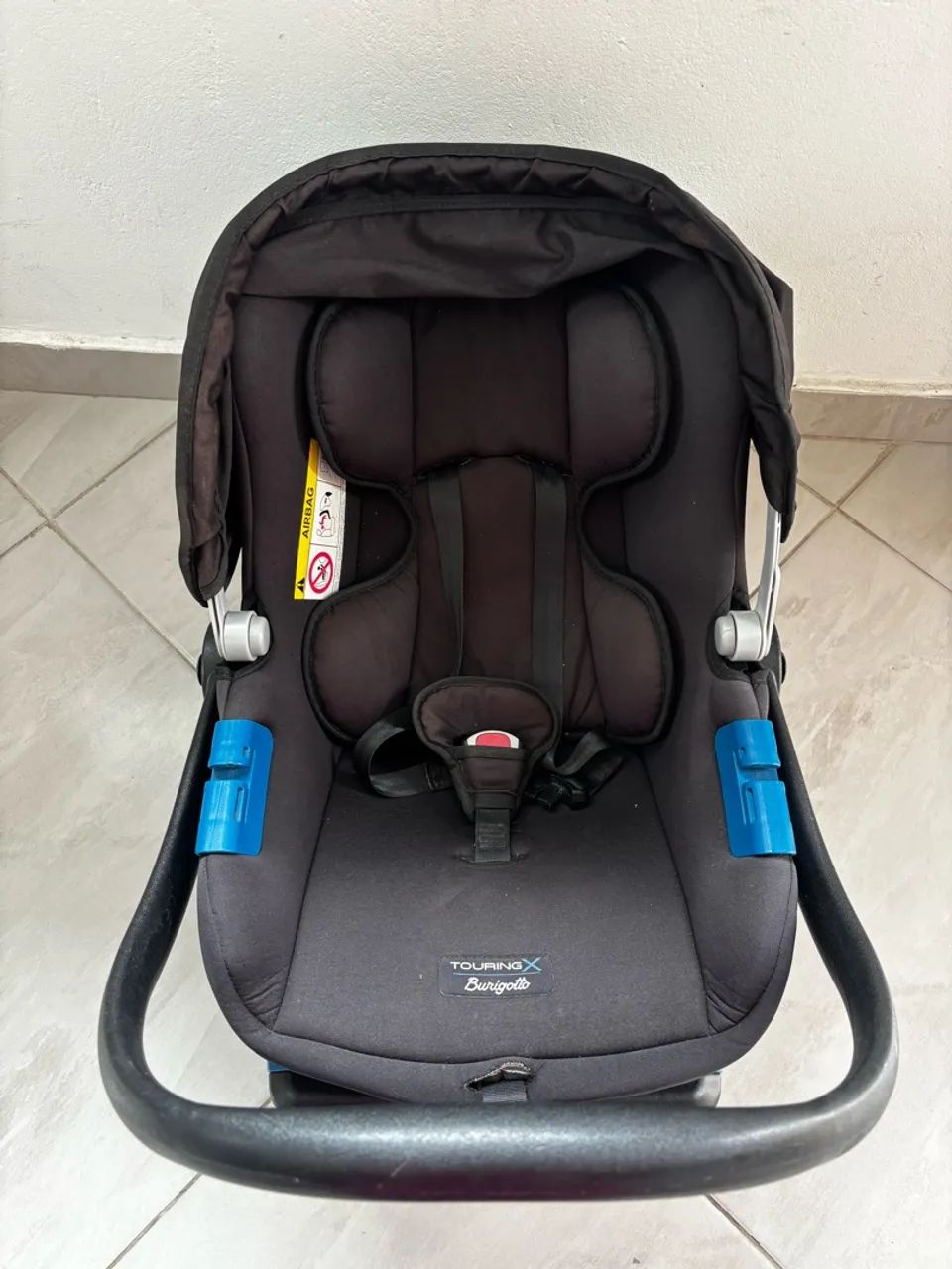 Carrinho de Bebê Burigotto Convert + Bebê Conforto + Base - Foto 5