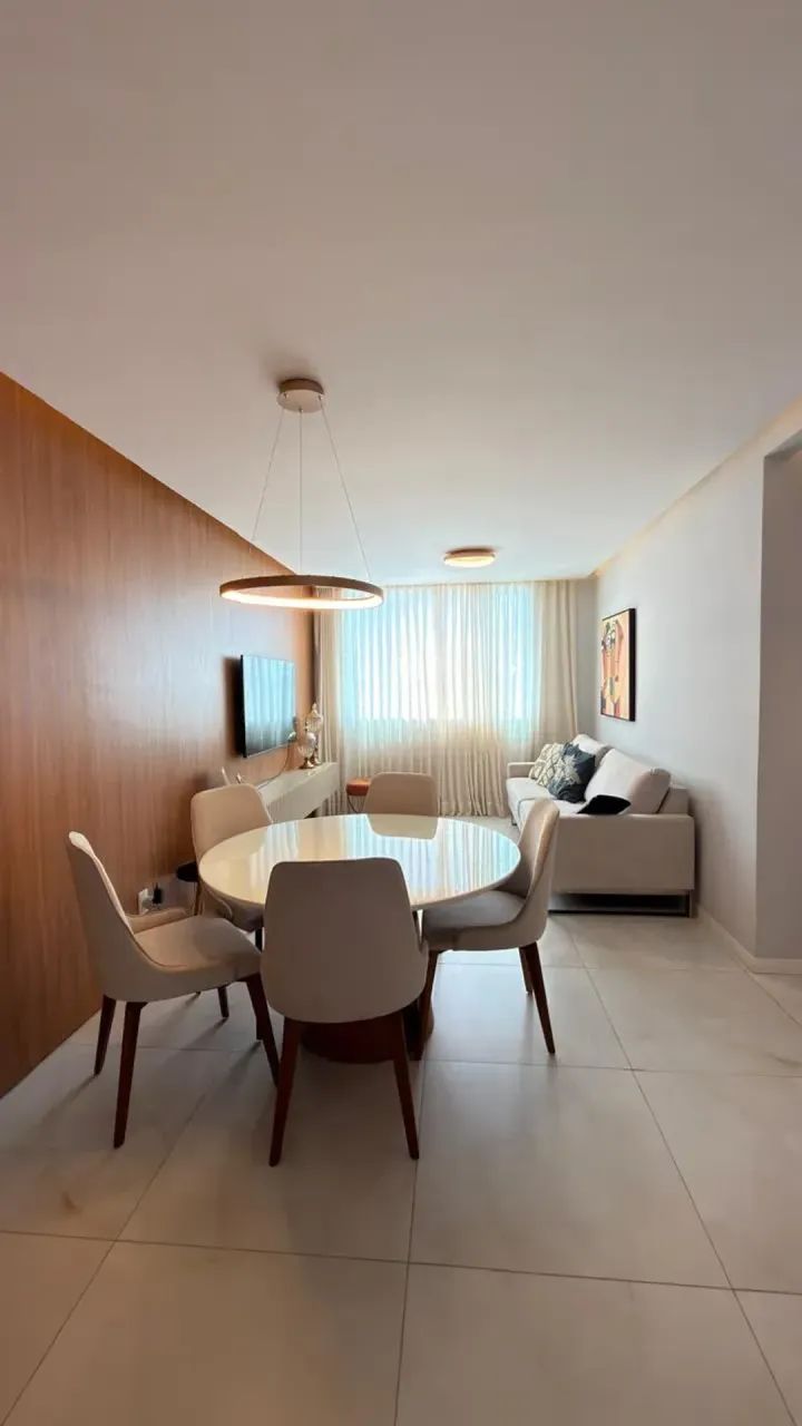 Apartamento reformado e mobiliado no condominio canto do sol e da lua