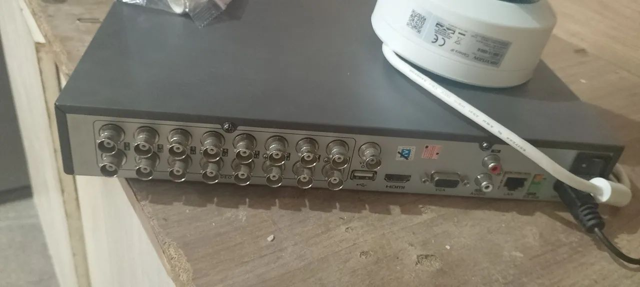 DVR hikvision + câmera dome hikvision c/ áudio  - Foto 4