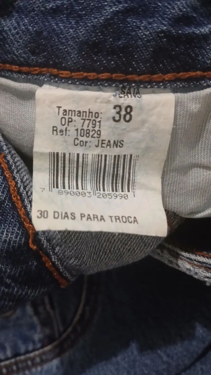 Shorts saia jeans  - Foto 4