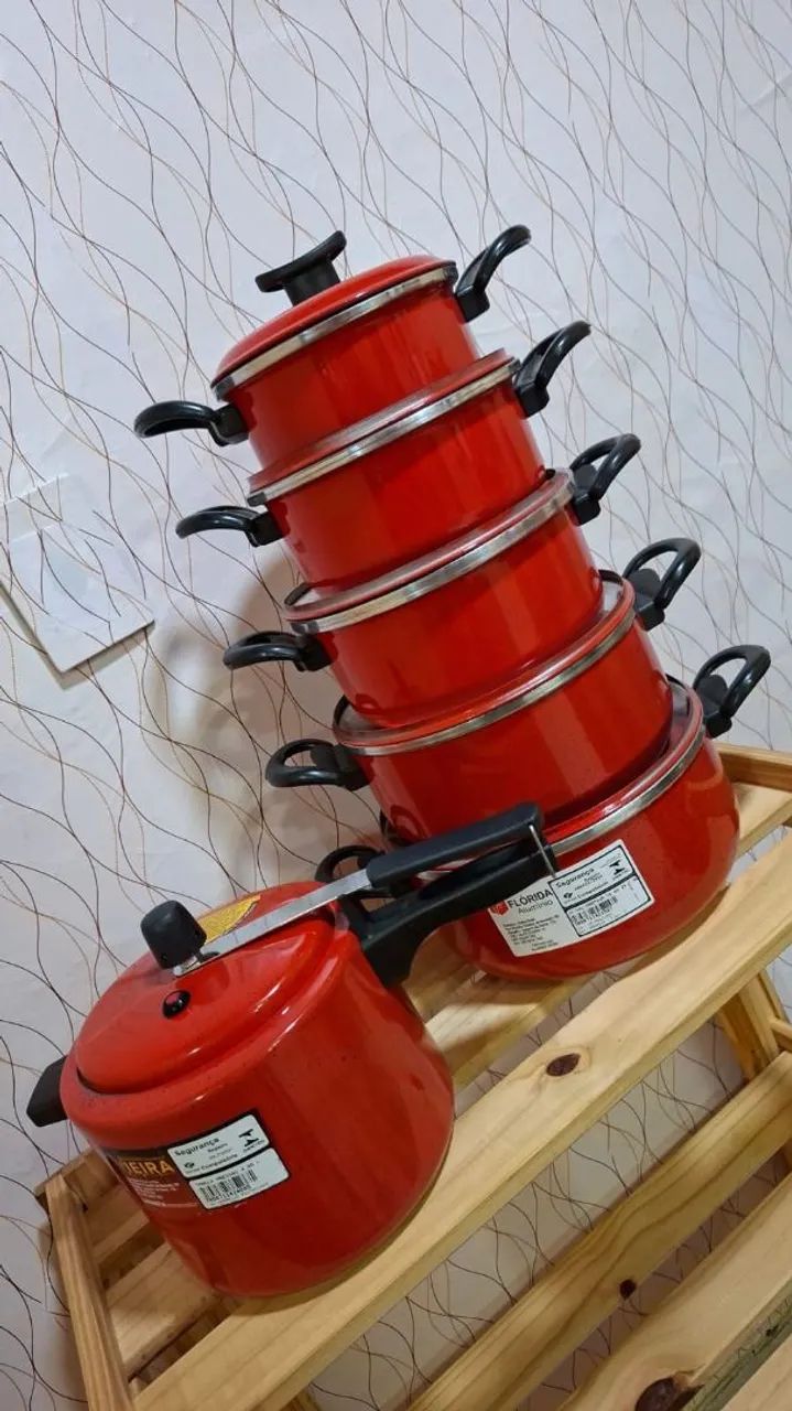 Kit de Panelas 6 peças