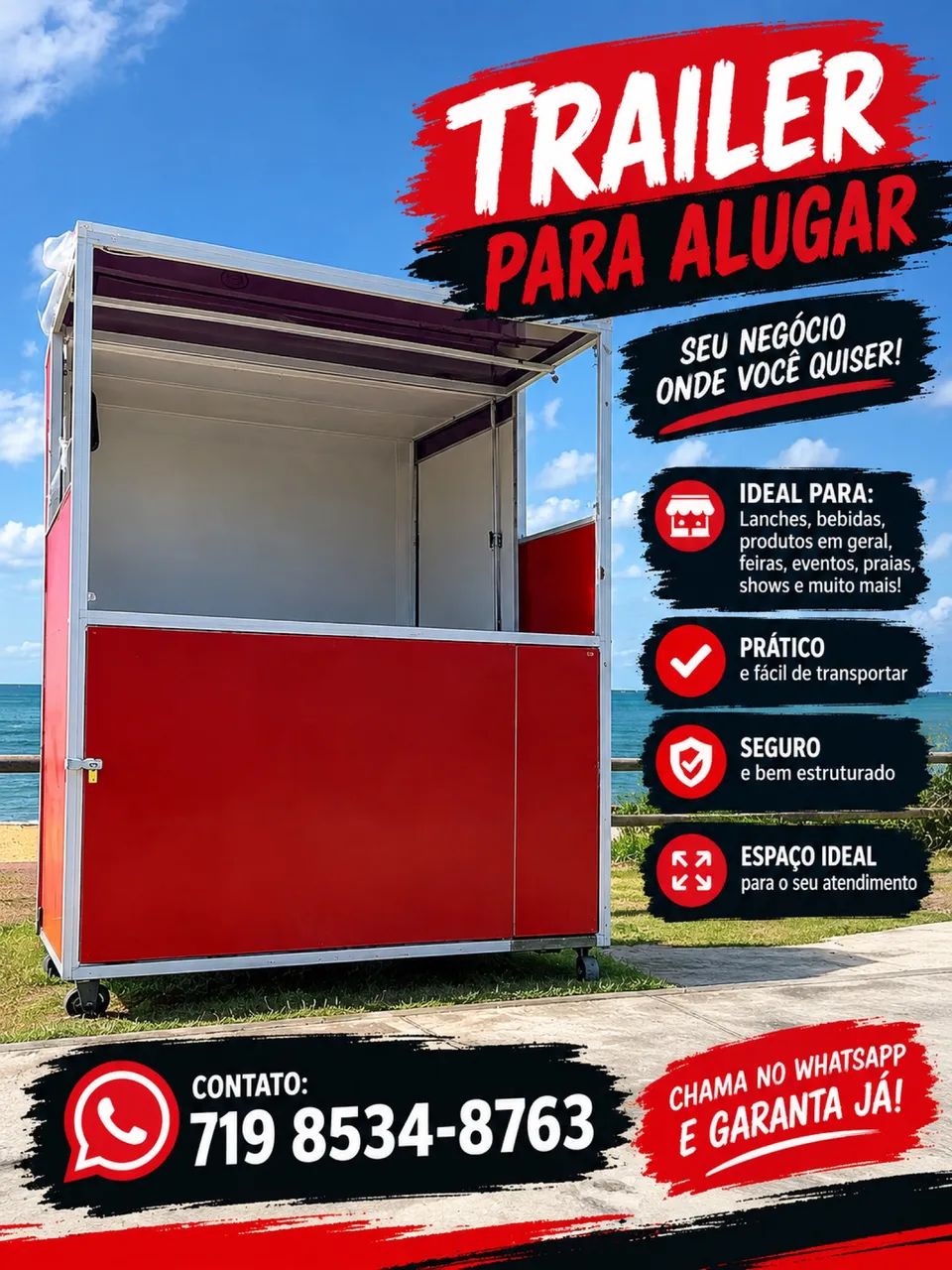 ALUGUEL BARRACA 
