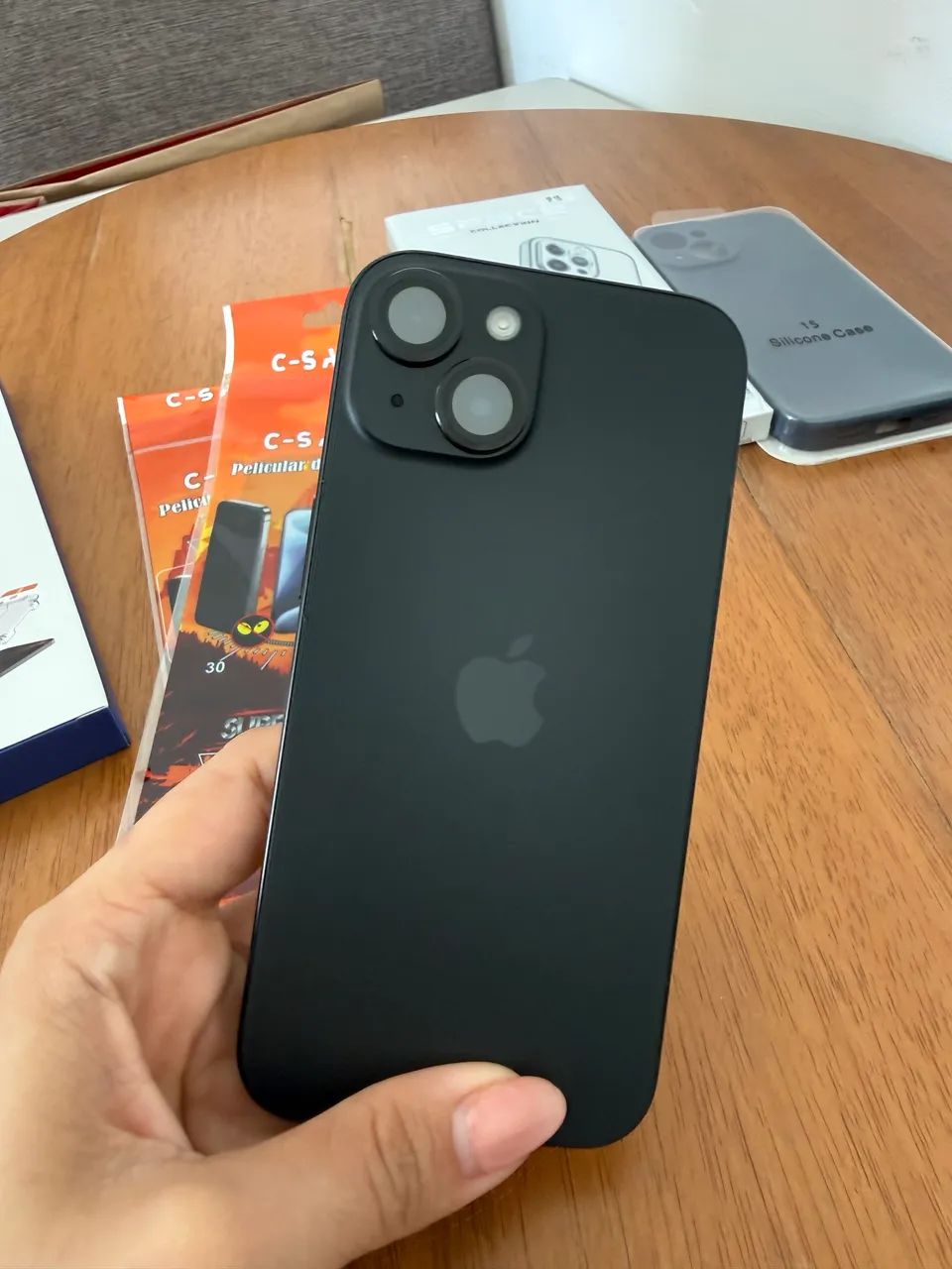 iPhone 15 128 GB Preto - Impecável  - Foto 5