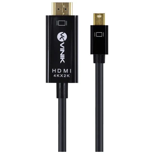 Cabo Mini Displayport para Hdmi 2.0 4k Ultra Hd 2 Metros - H20mdp-2 Vinik *ENTREGA GRÁTIS* - Foto 2