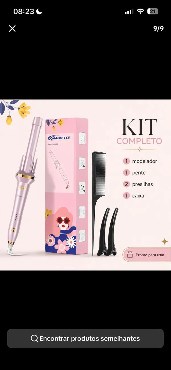 Modelador de cachos  - Foto 2