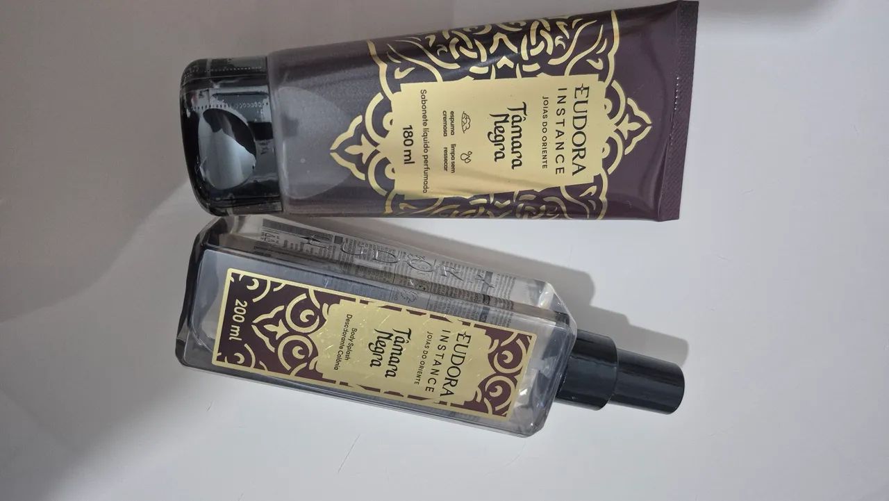 Body Splash e Sabonete Líquido Eudora - Tâmara negra - Foto 2