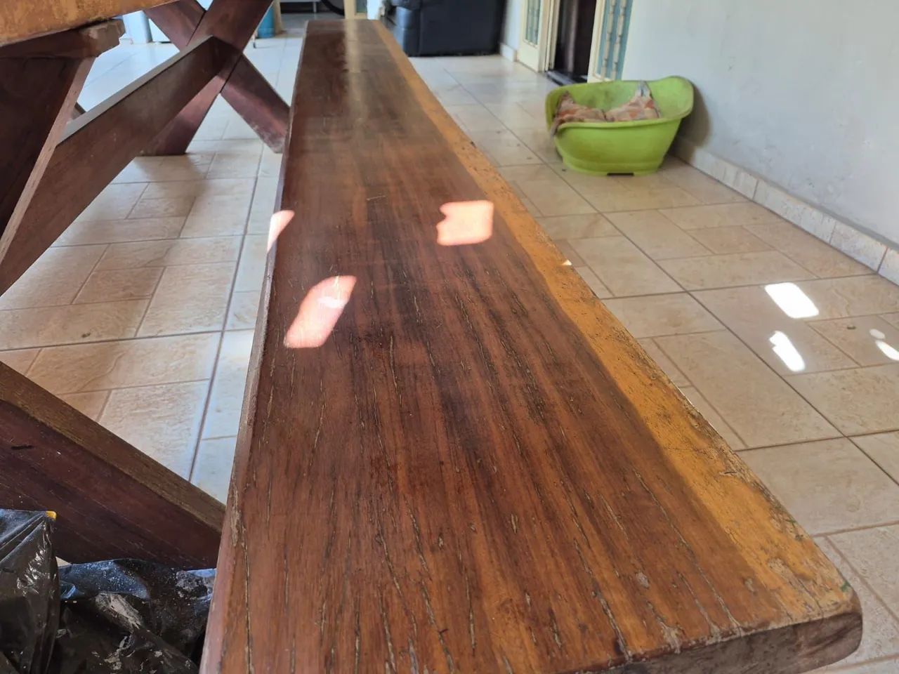Mesa de Madeira Roxinho  - Foto 5