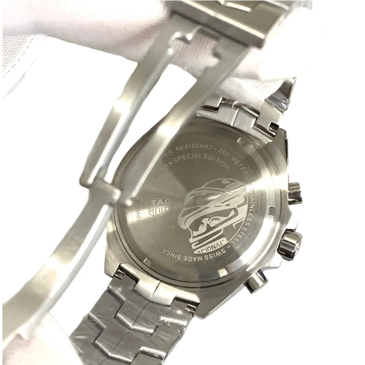 Relógio tag heuer Senna formula 1 prateado  - Foto 3