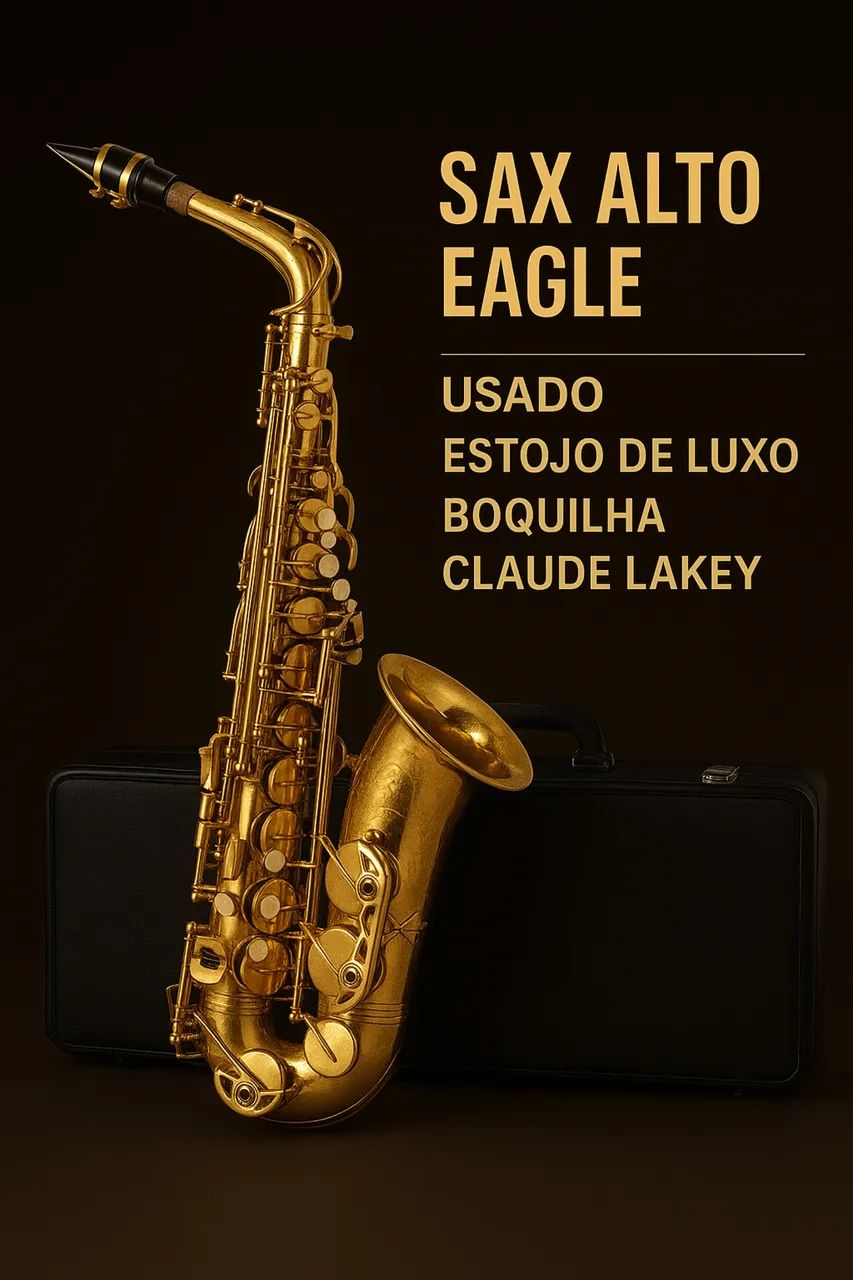 Saxofone Alto Eagle sa 500 - Foto 4