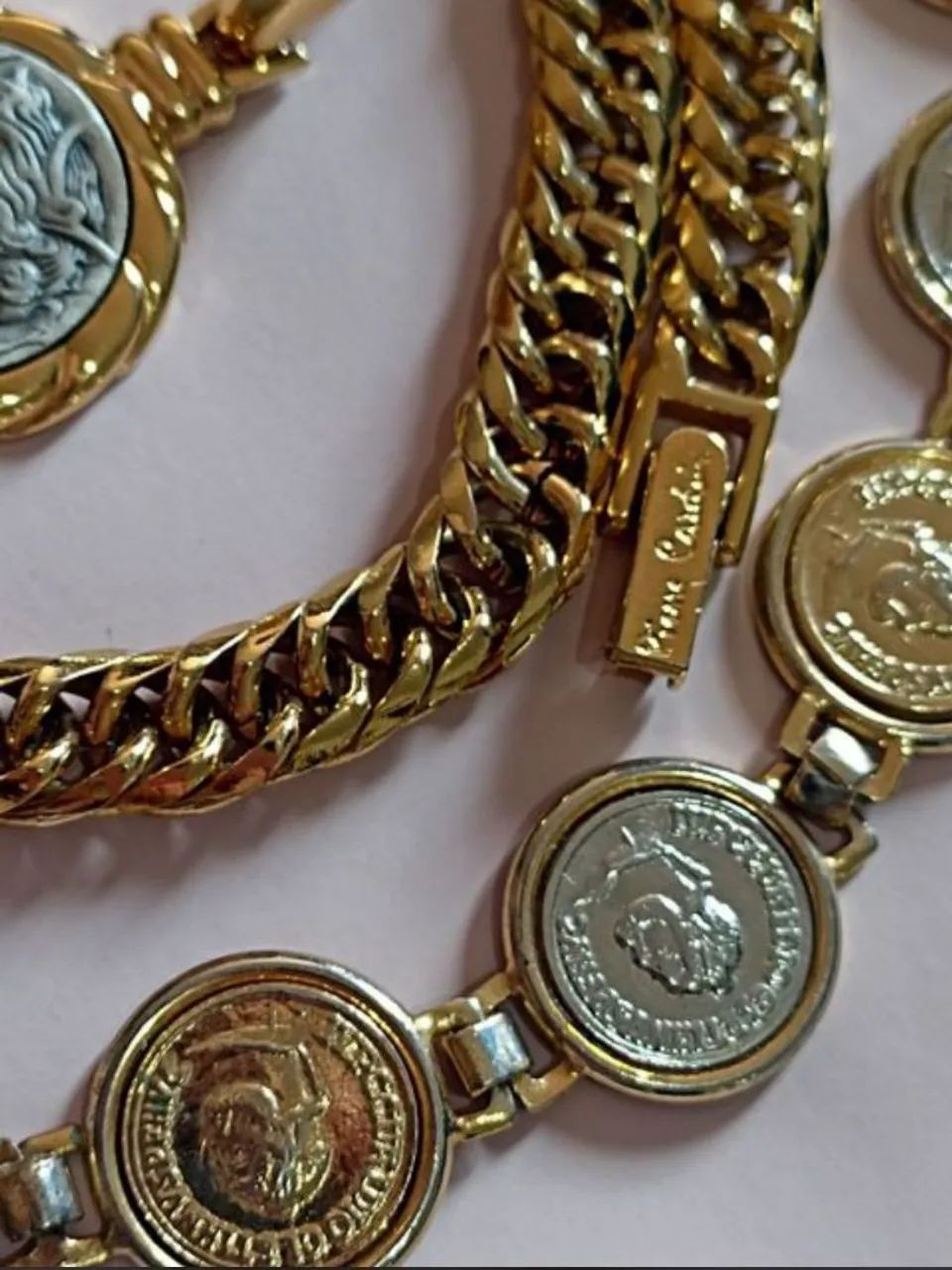 Conjunto Pierre Cardin camafeu jóias  - Foto 3