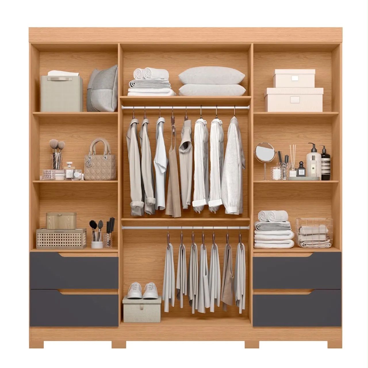 GUARDA ROUPA + ENTREGA E MONTAGEM GRÁTIS  - Foto 2