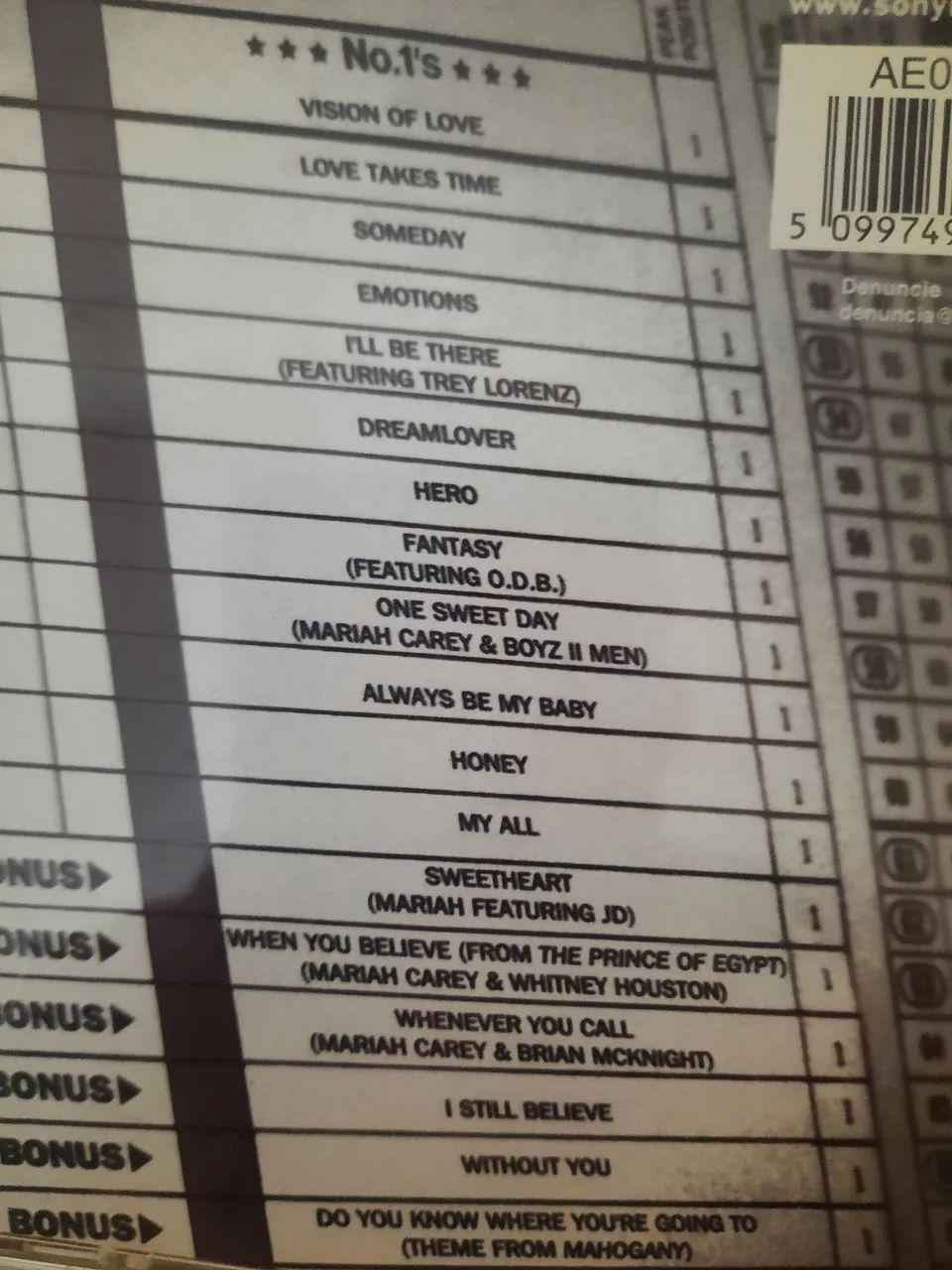 Cd Mariah Carey - Foto 3