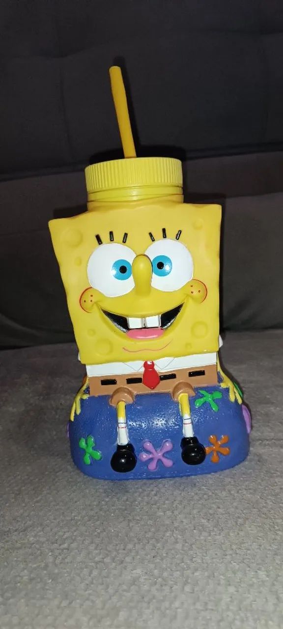 Garrafa Bob Esponja Universal Studios 2002