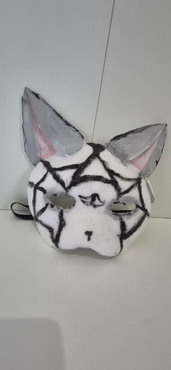 Mascara de gato aranha