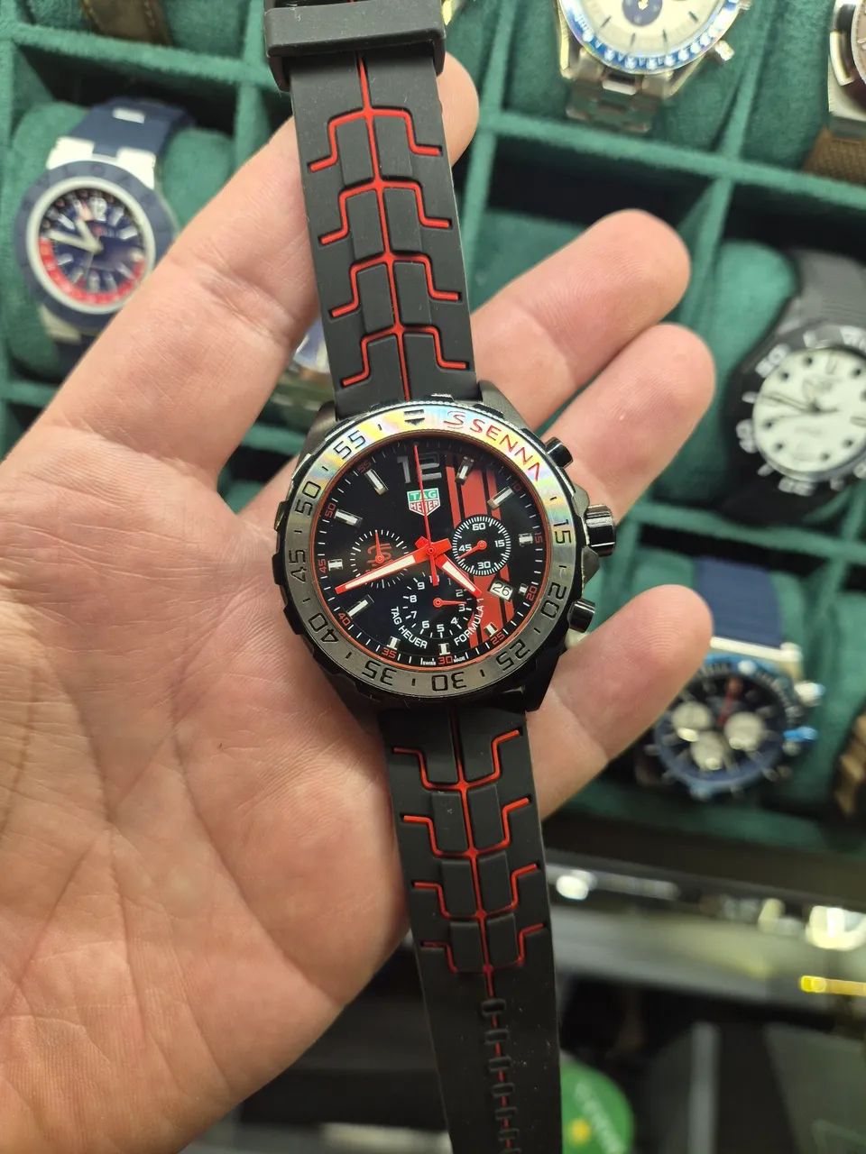 Relógio tag heuer senna - Foto 2