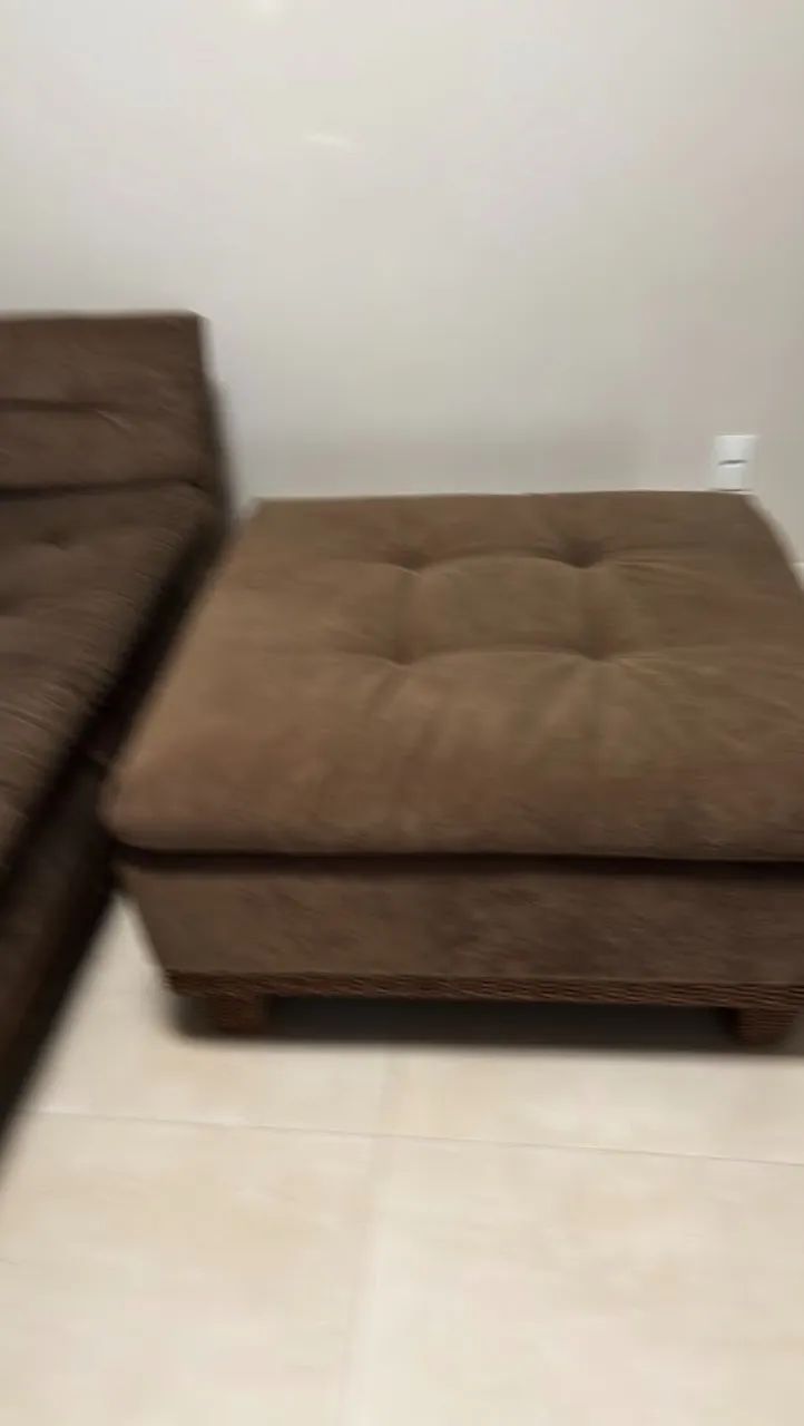 Conjunto de Sofá Marrom super confortável - Foto 2