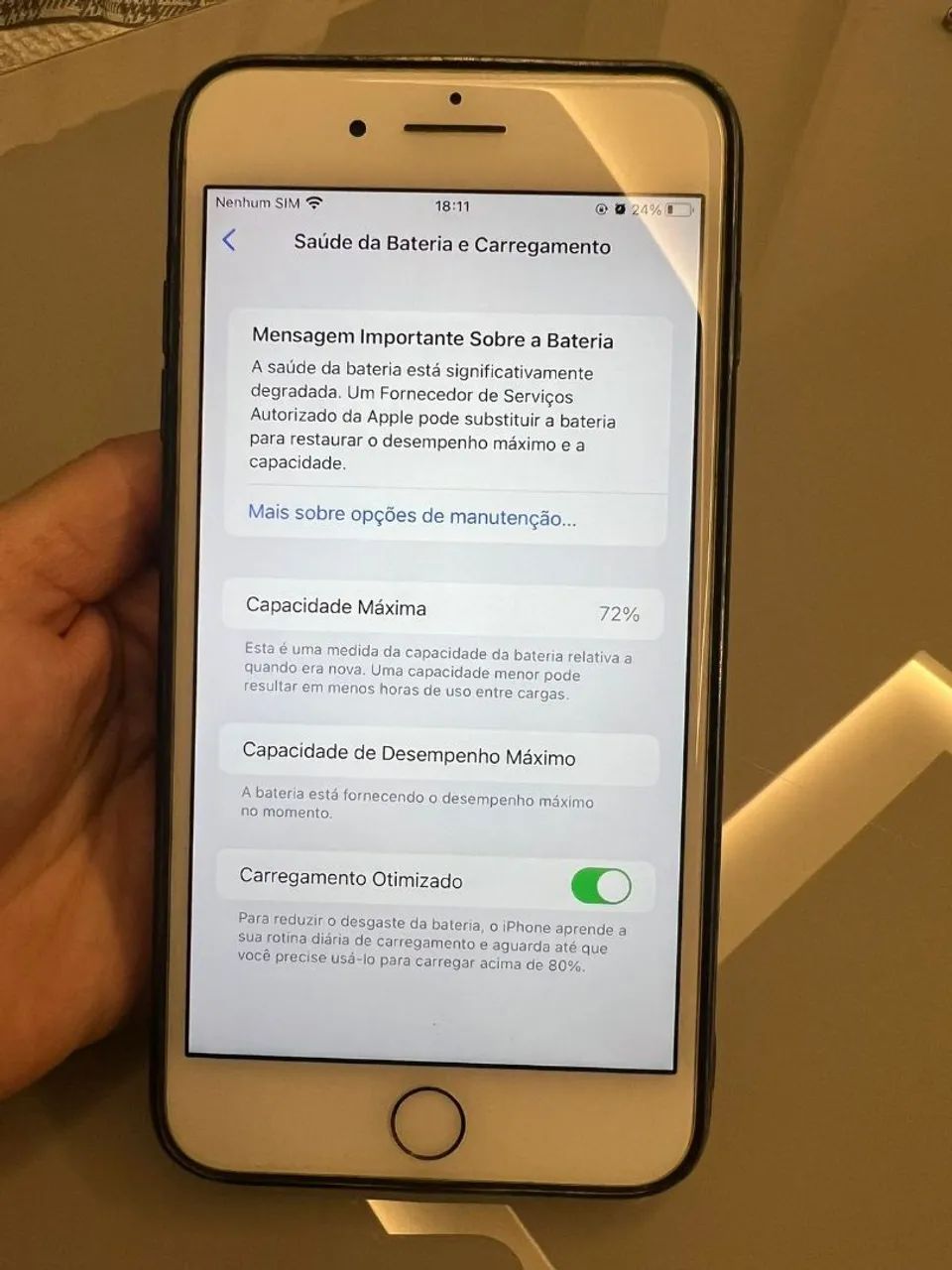 IPhone 8 Plus 256gb Branco. - Celulares e Smartphones - Ponte do