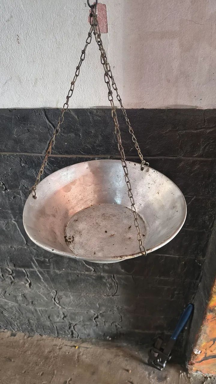 Balança romana antiga de peixeiros e verdureiros. - Foto 6
