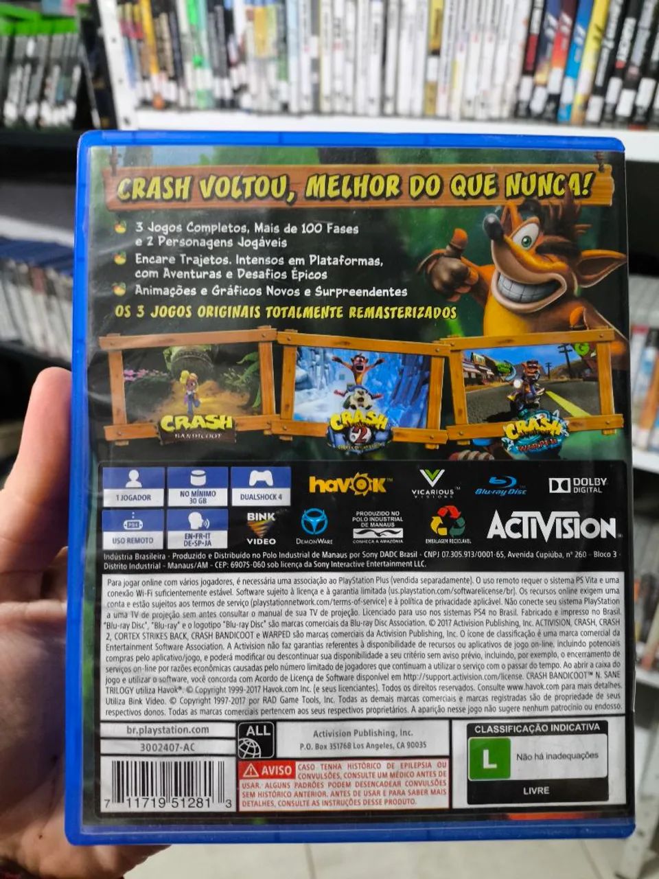 Crash trilogy PS4 - Foto 2