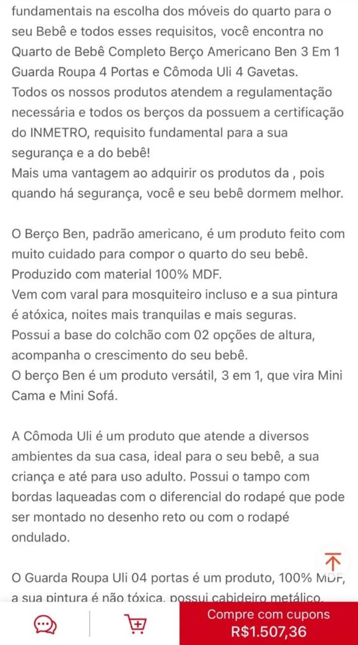 Berço 3 em 1 - Foto 4