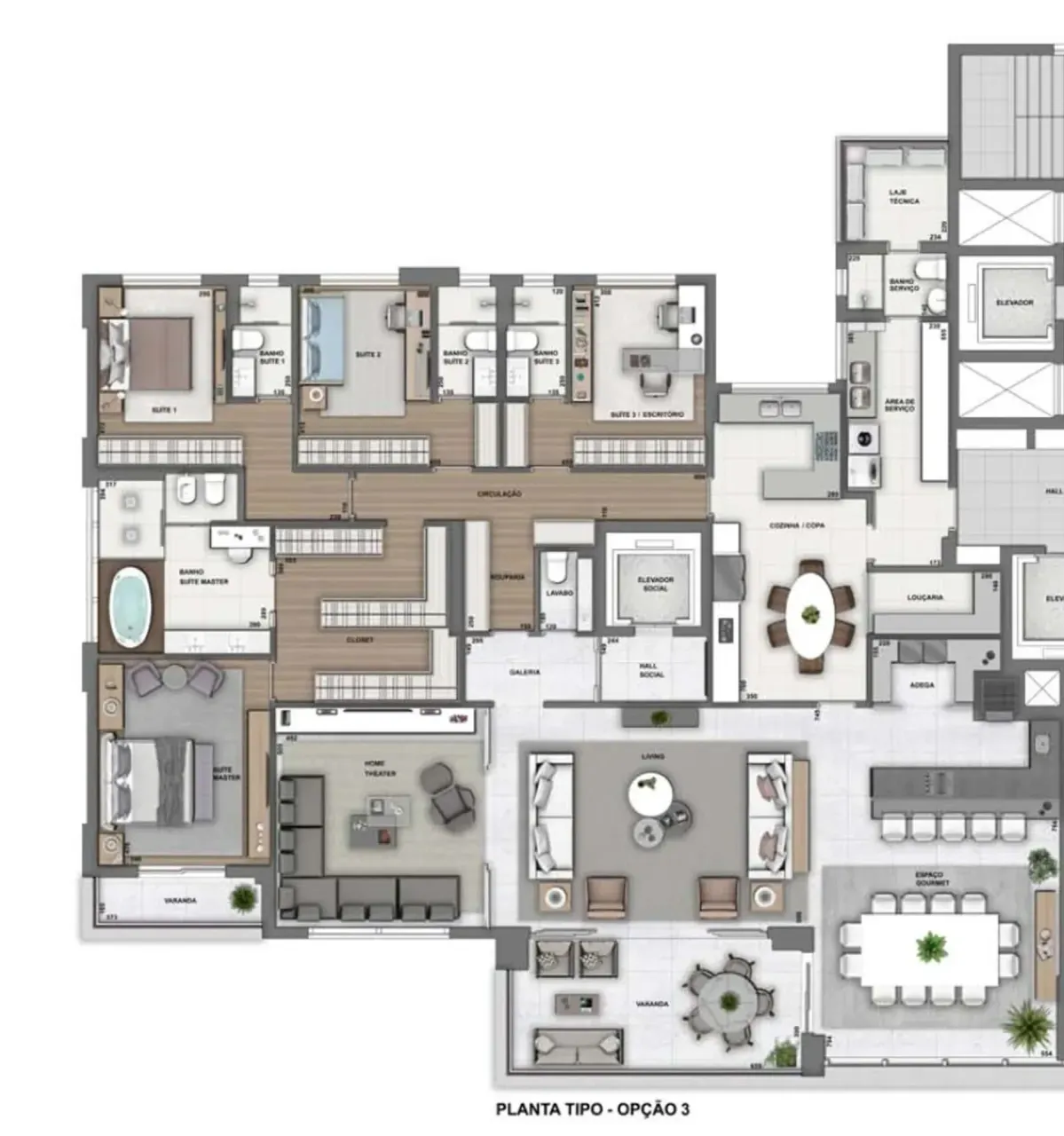 PLANTA 352m²