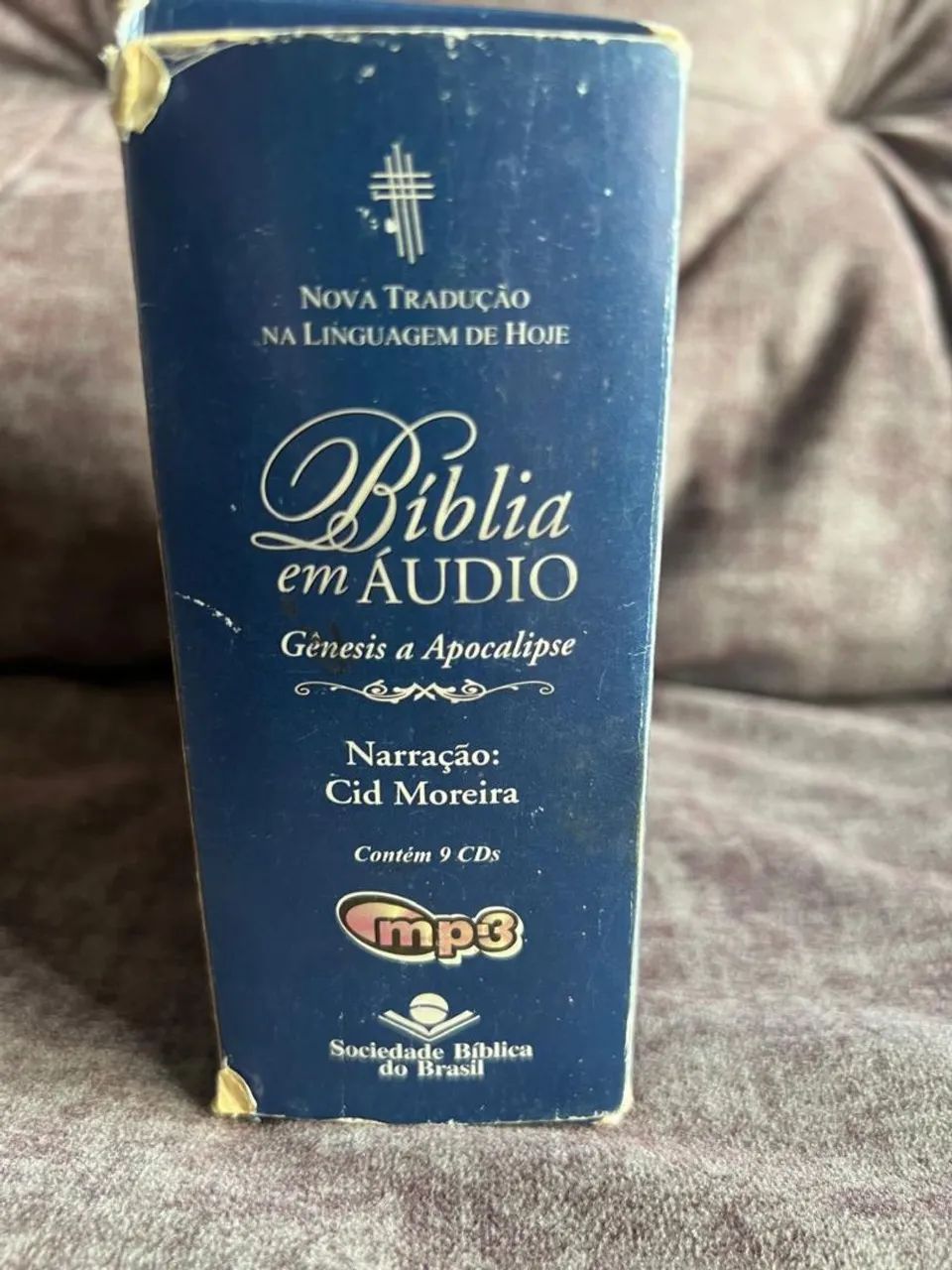 Biblia em áudio MP3 Cid Moreira narração NTLH - 9 cd's - CDs, DVDs