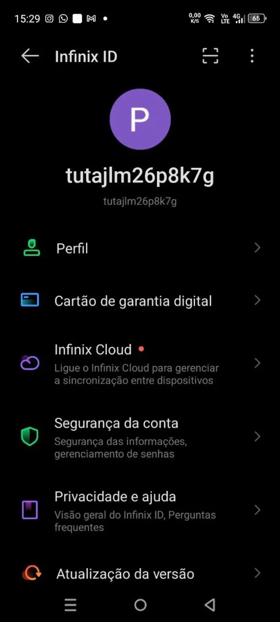 INFINIX 9HD NA GARANTIA