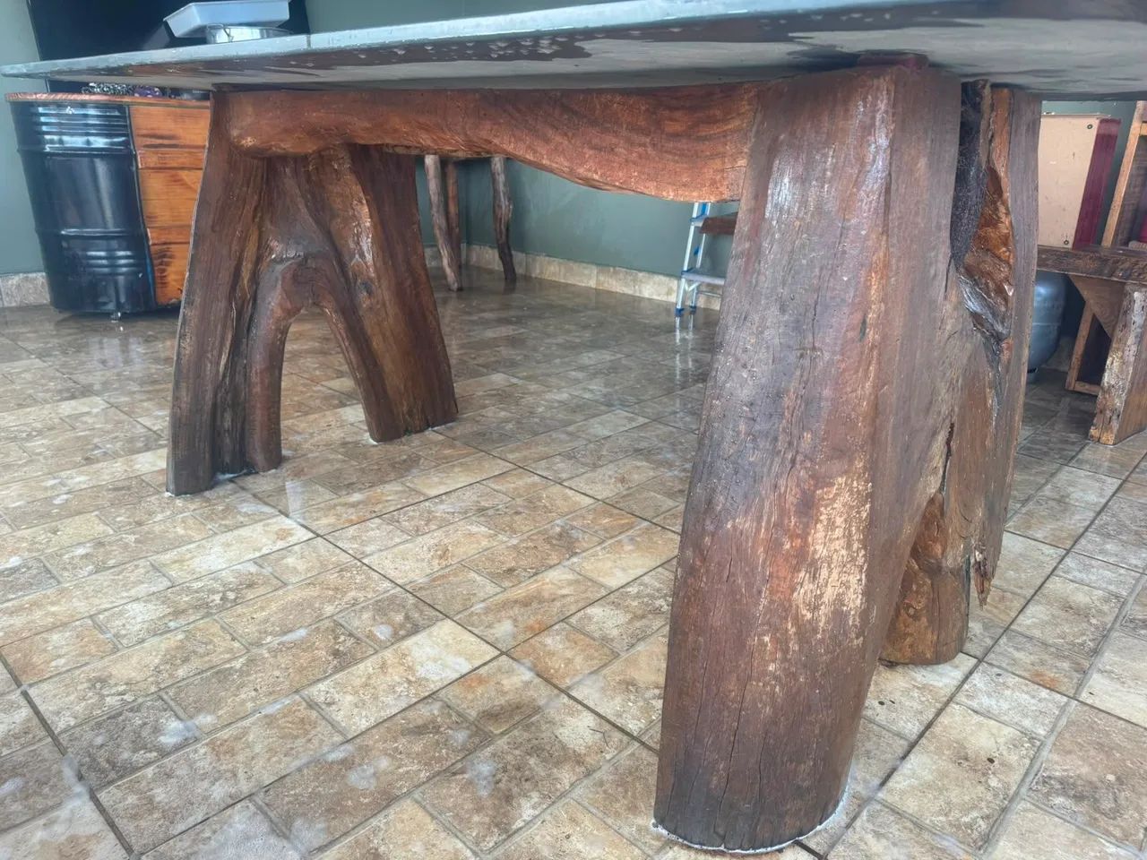 Vendo tampo de ardosia 2mtx1mt - Foto 3