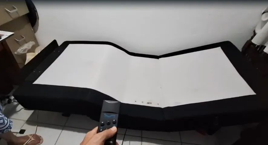 Colchão e Base elétrica articulada - Cama articulada Ortobom - Foto 4