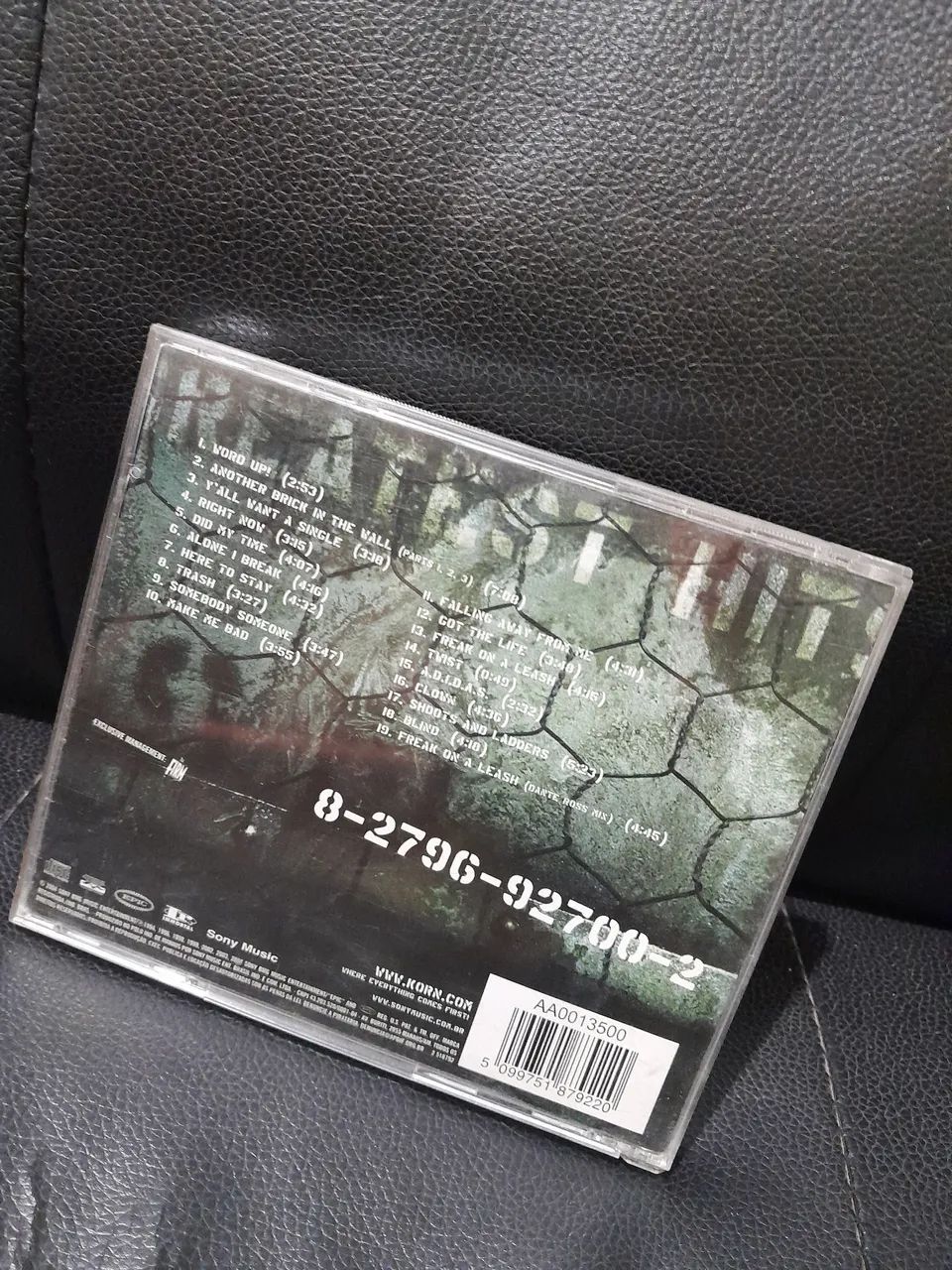 CD Korn - Greatest Hits Vol. 1 / Original Nu Metal Rock - Foto 2