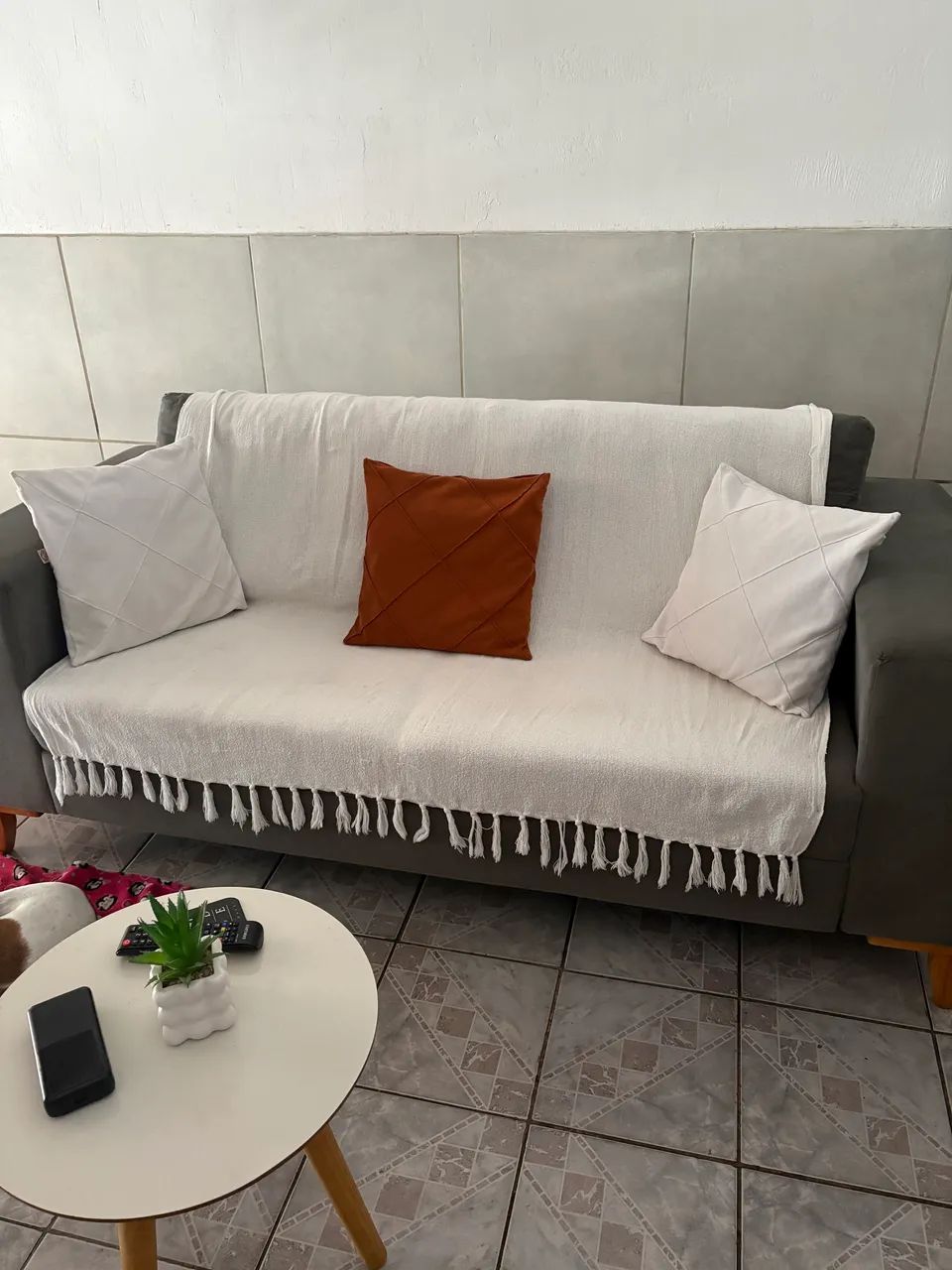 Sofá retrô / ACEITO CARTÃO - Foto 3