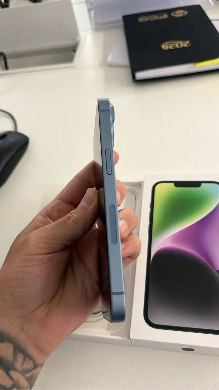 iPhone 14 128 Azul  - Foto 4