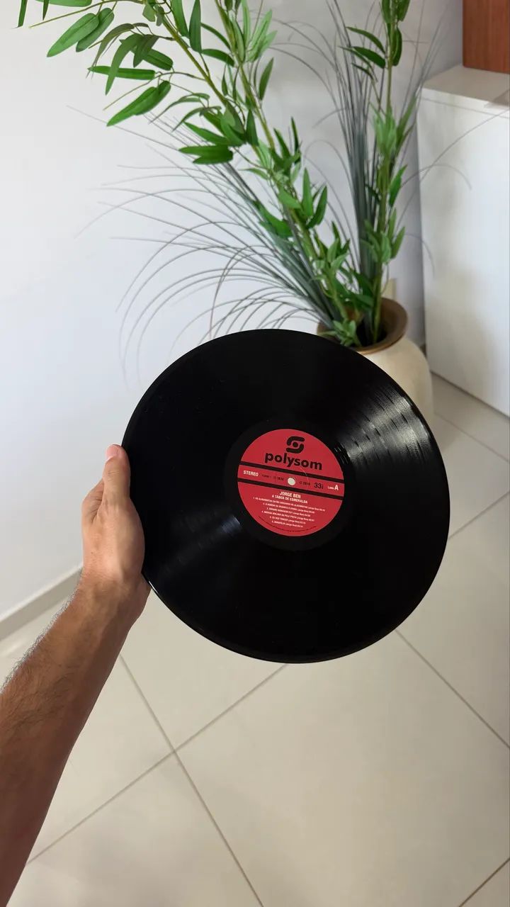 Disco de vinil LP Jorge Ben - Tábua de Esmeralda - Polysom - Foto 3