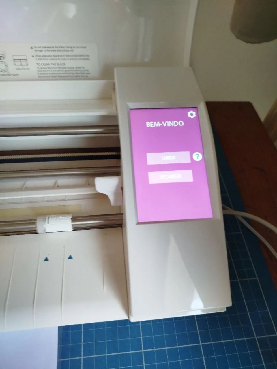 Plotter Máquina de Corte Cameo 3 Pouco Usada - Foto 4