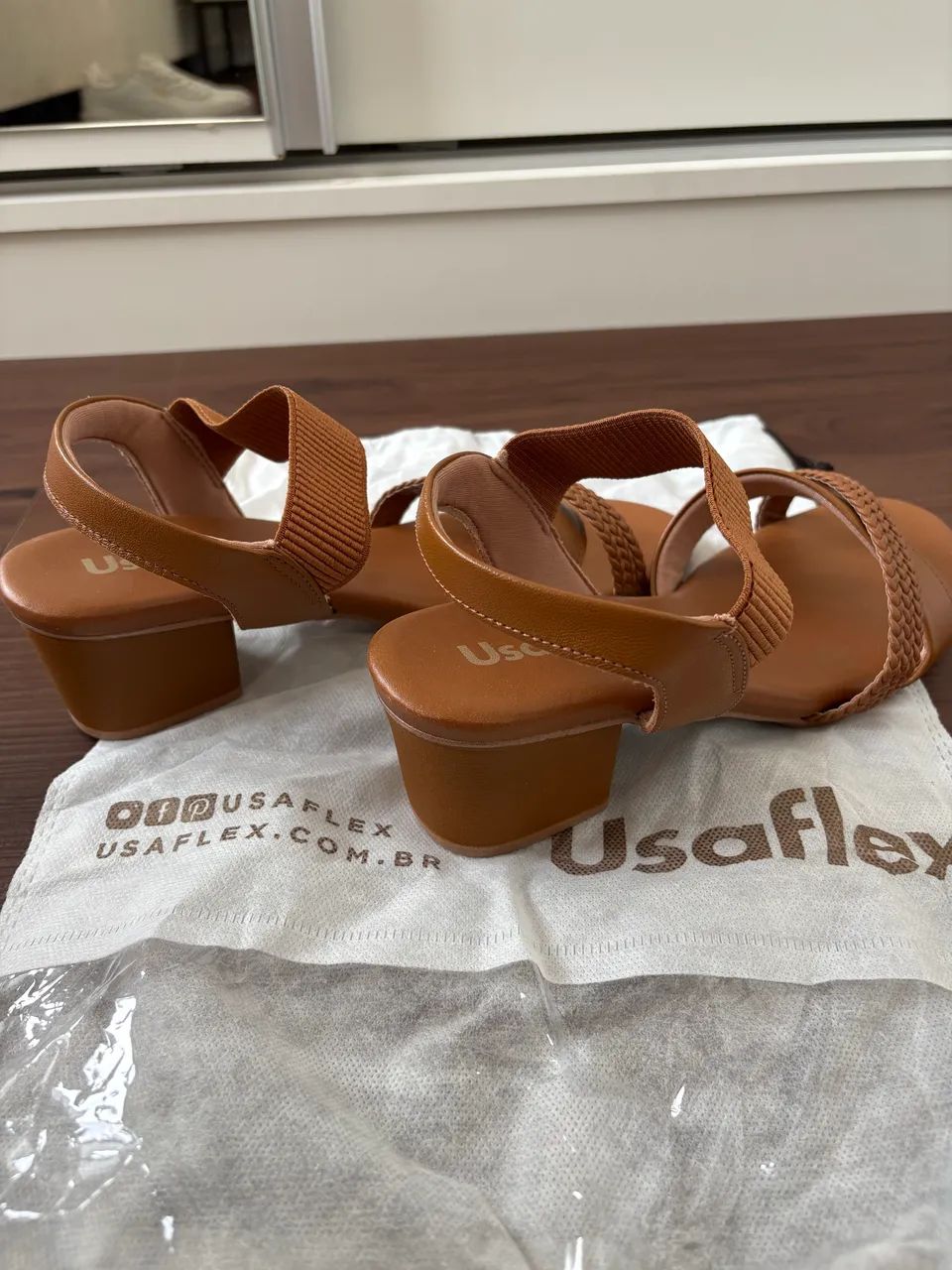 Sandália Usaflex Nunca usada  - Foto 3