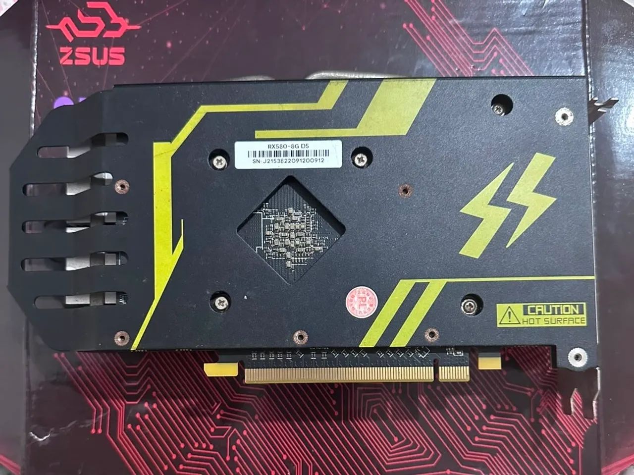 RX 580 COM DEFEITO 8GB - Foto 2