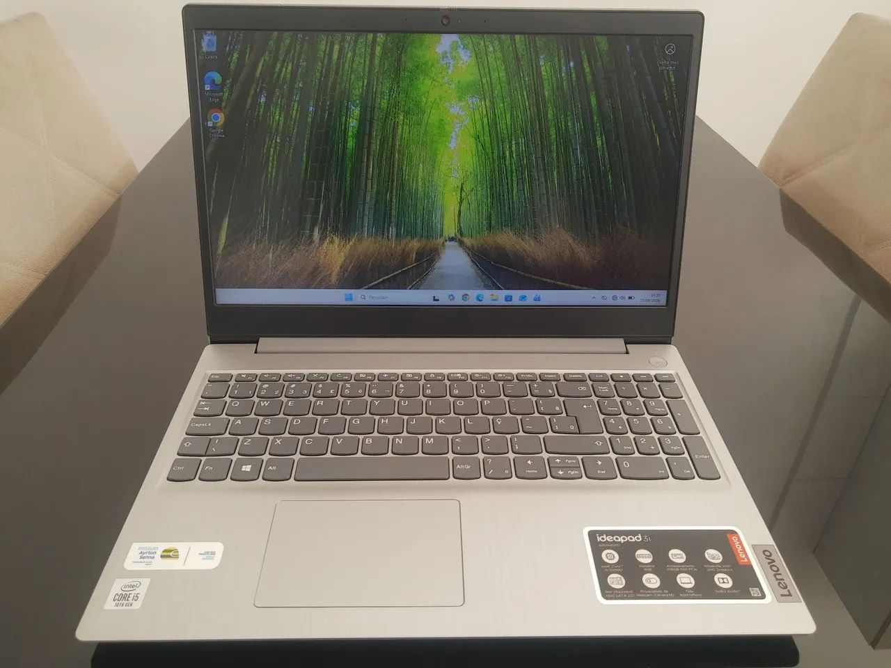 Notebook Lenovo Ideapad 3i (estado de NOVO)