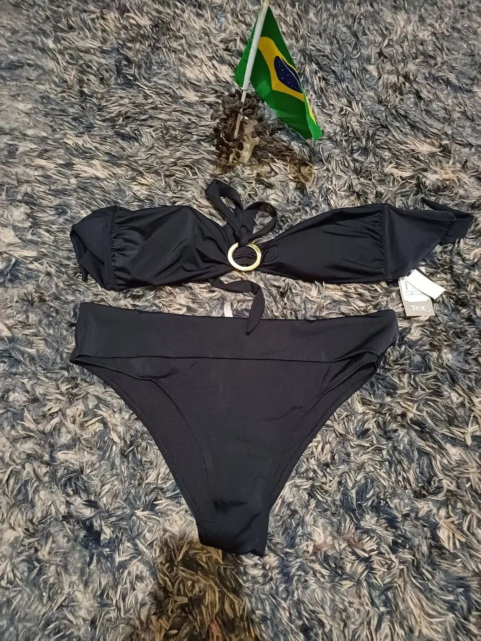Biquíni bella's chic Plus size tamanho 50-52 oferta 