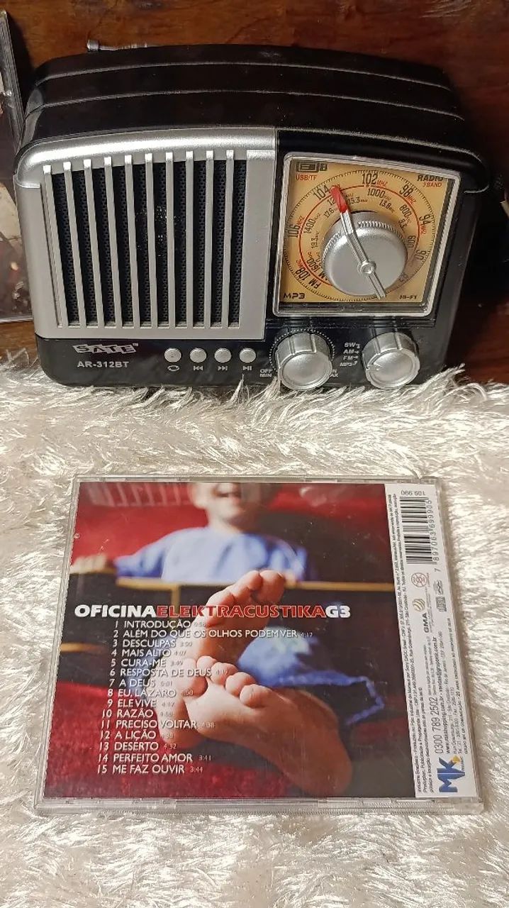 CD Oficina G3 - Eletroacústico | Original | Ótimo Estado - Foto 4