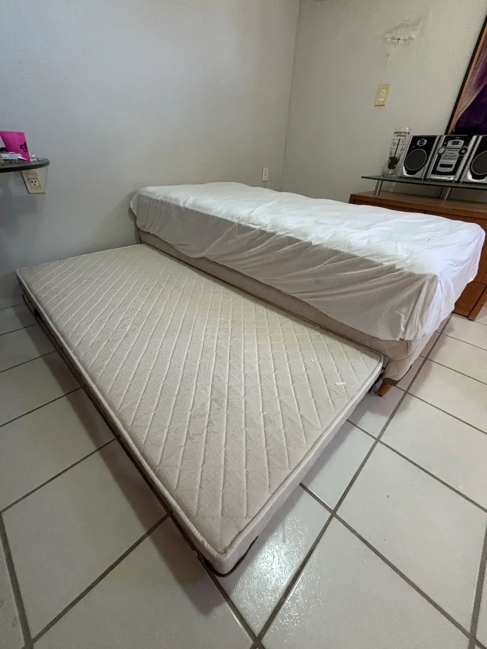 Cama Box solteiro com cama auxiliar  - Foto 3