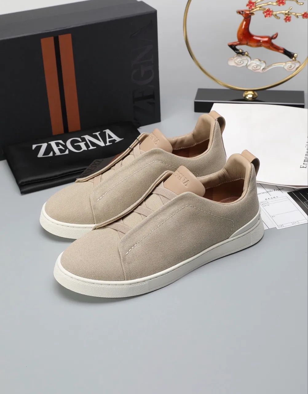 Tênis Zegna Triple Stitch