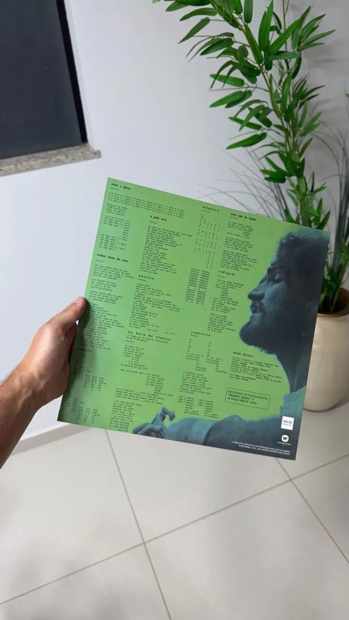 Disco de vinil LP Belchior - 1974 - Noize + revista - Foto 2