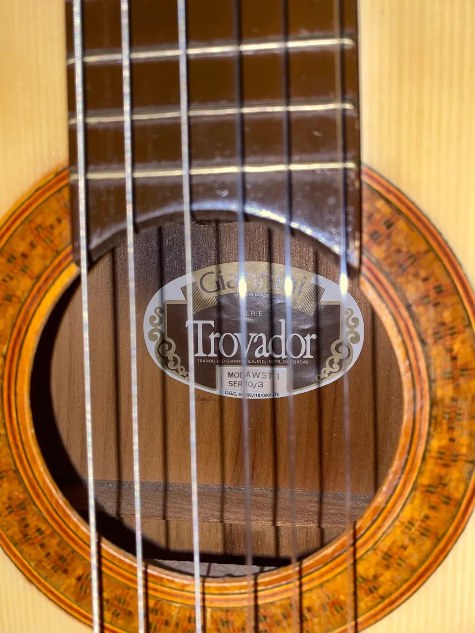 Violão Giannini Trovador 1976-1980